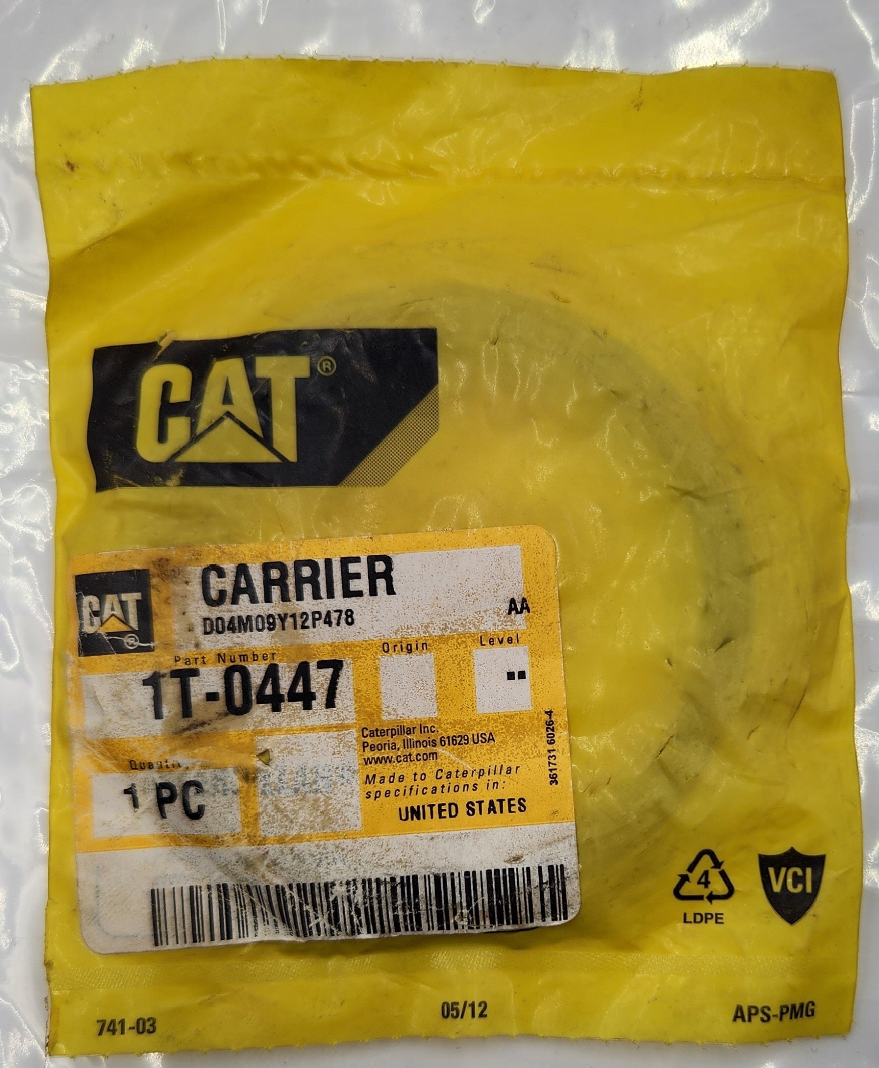 1T-0447 Carrier | Caterpillar