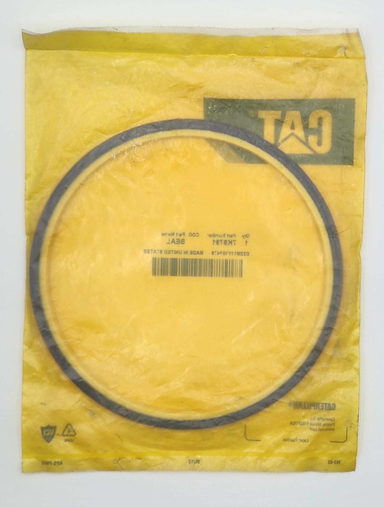 Sello Caterpillar 7K-9791 vista 2