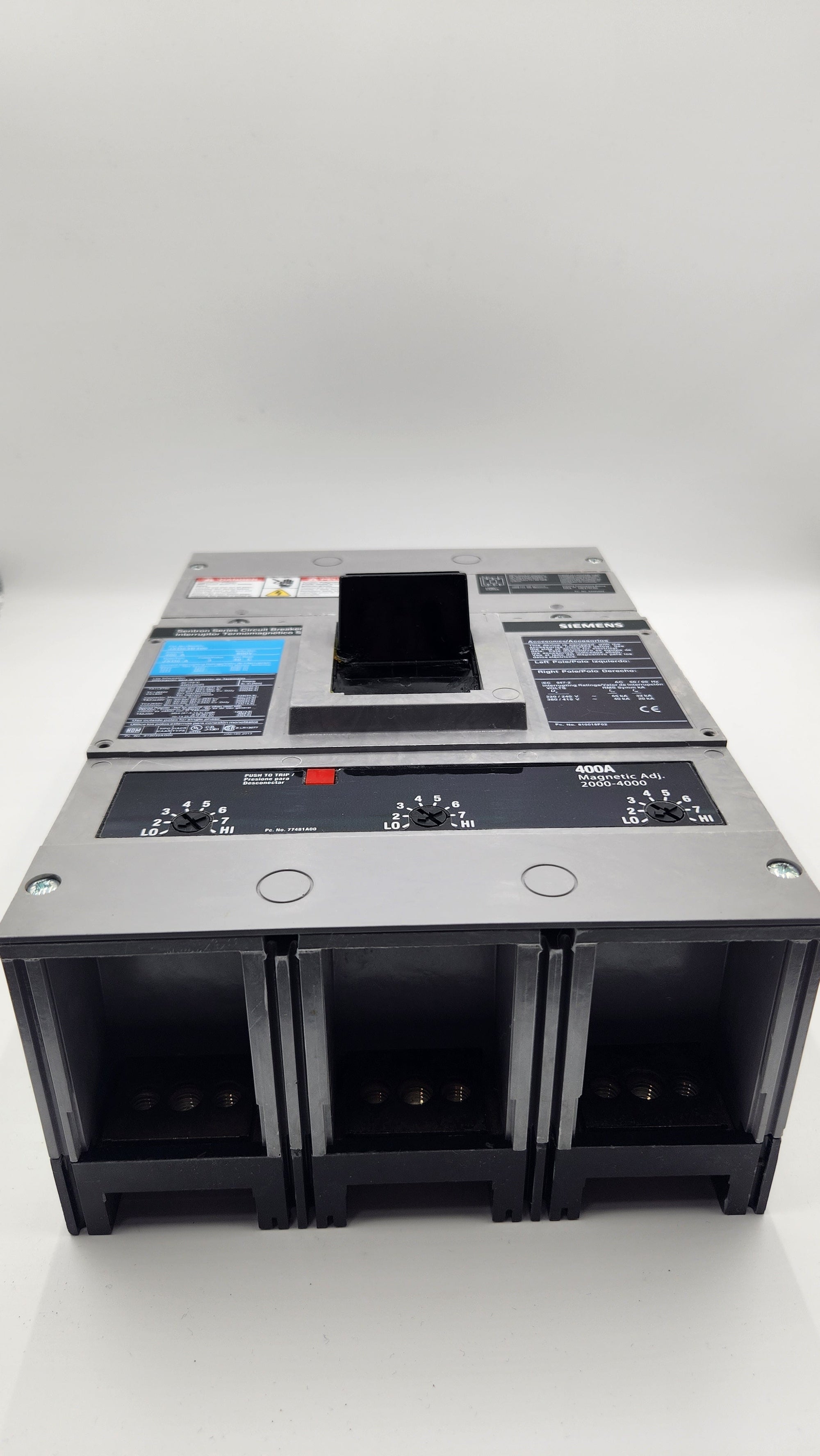 JXD63B400  Interruptor 400 amperes (Circuit Breaker) | Siemens