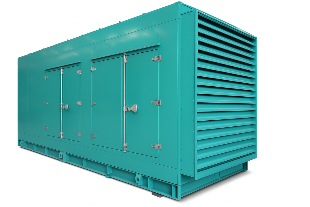 Generador Cummins 800kw C800D6 con caseta