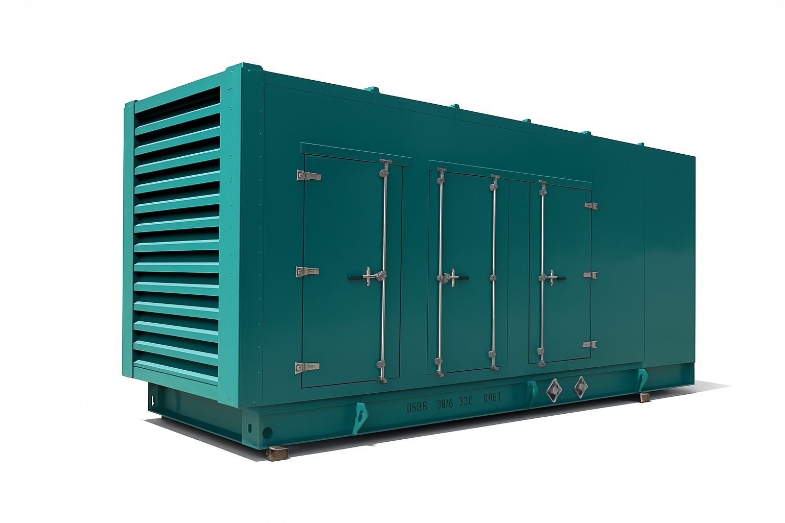 Generador Cummins 1500kw C1500D6 con caseta