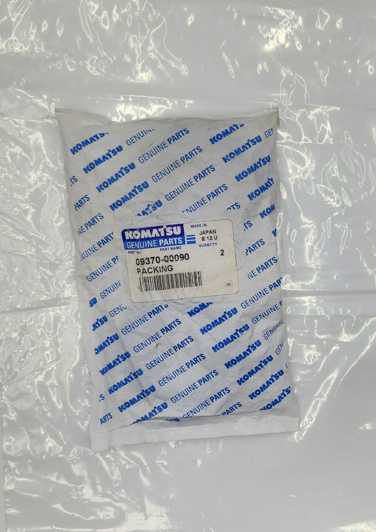 Conjunto de Sello Komatsu 09370-00090 vista 2
