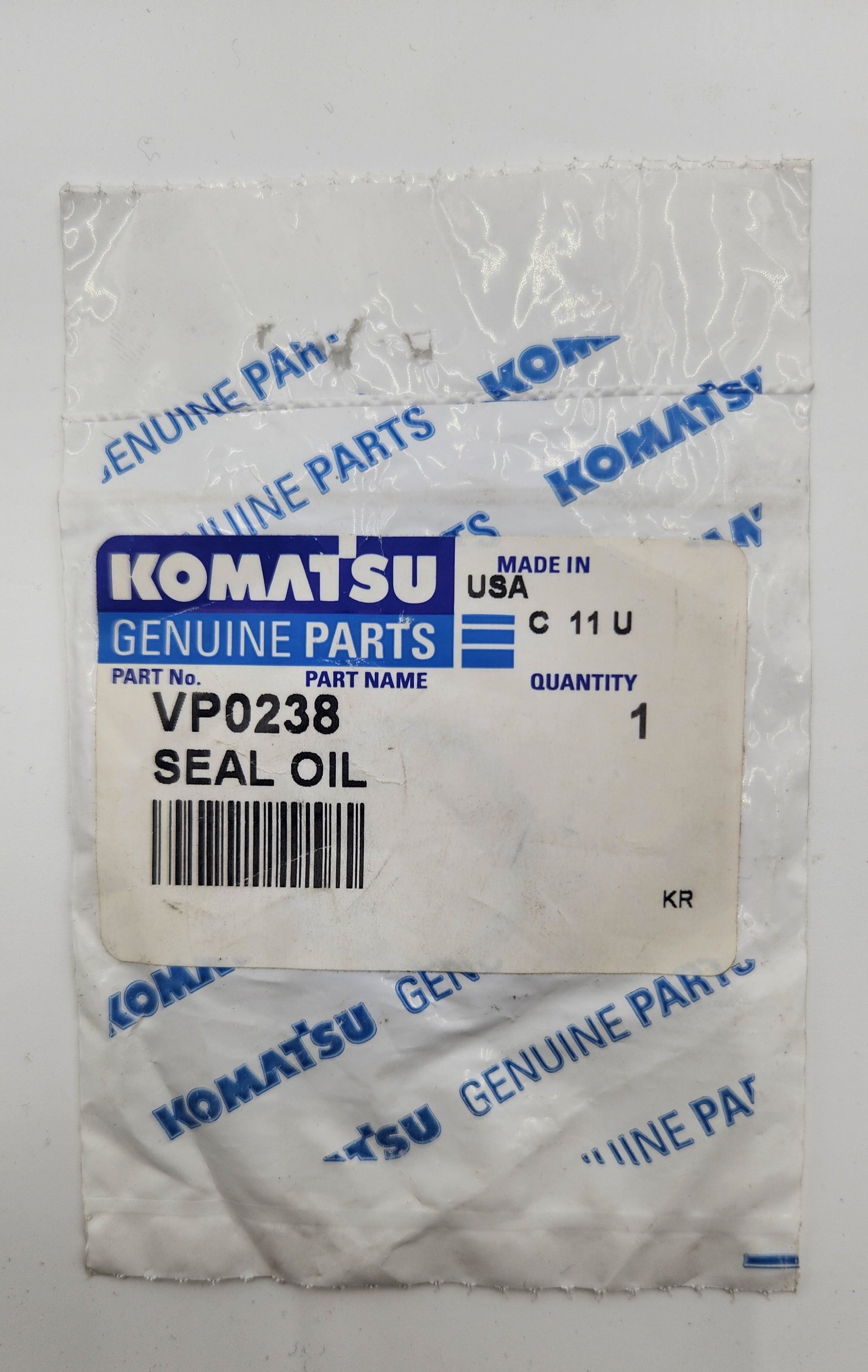 Retén Komatsu VP0238 vista 2
