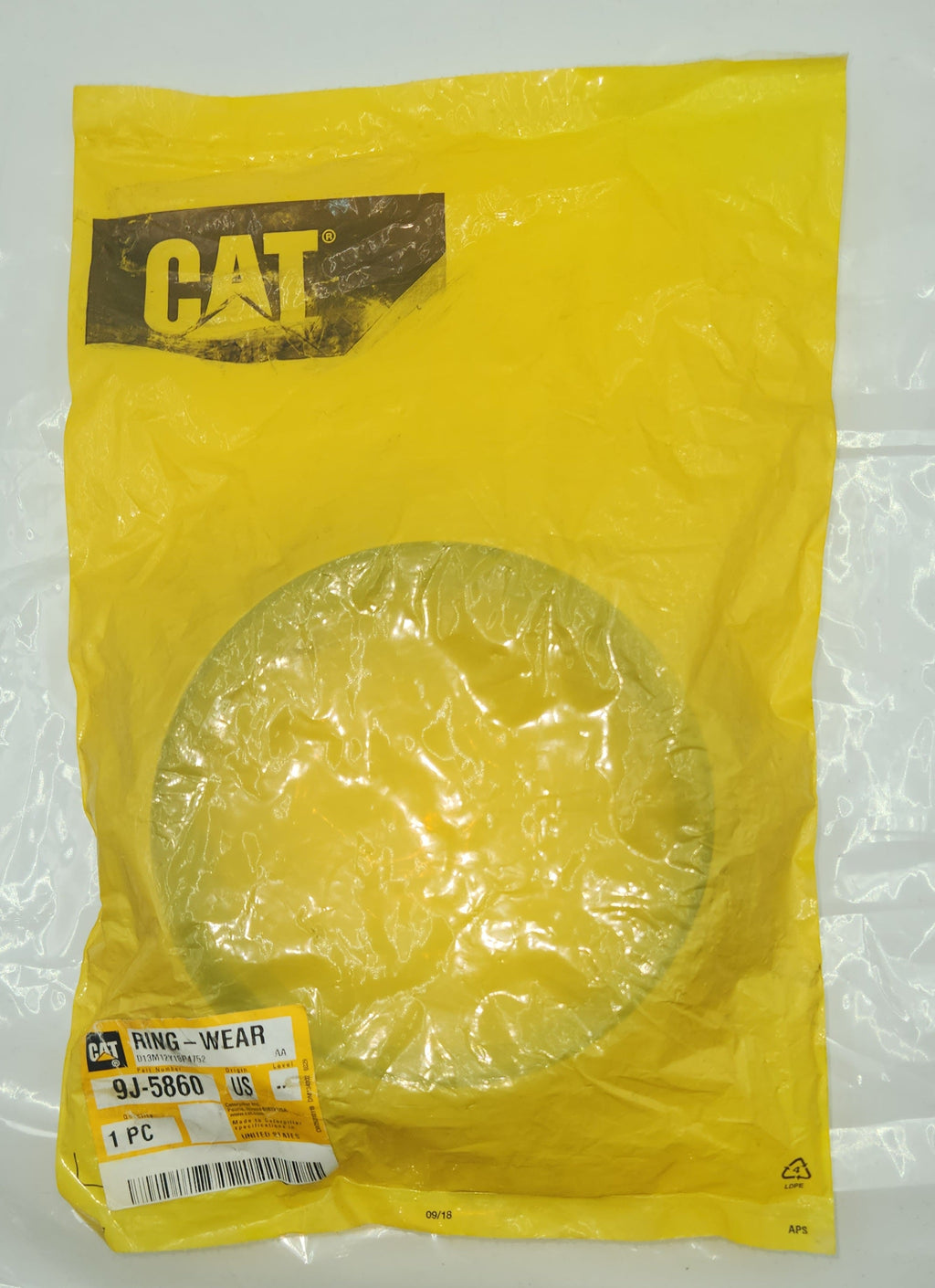 Anillo de Desgaste Caterpillar 9J-5860
