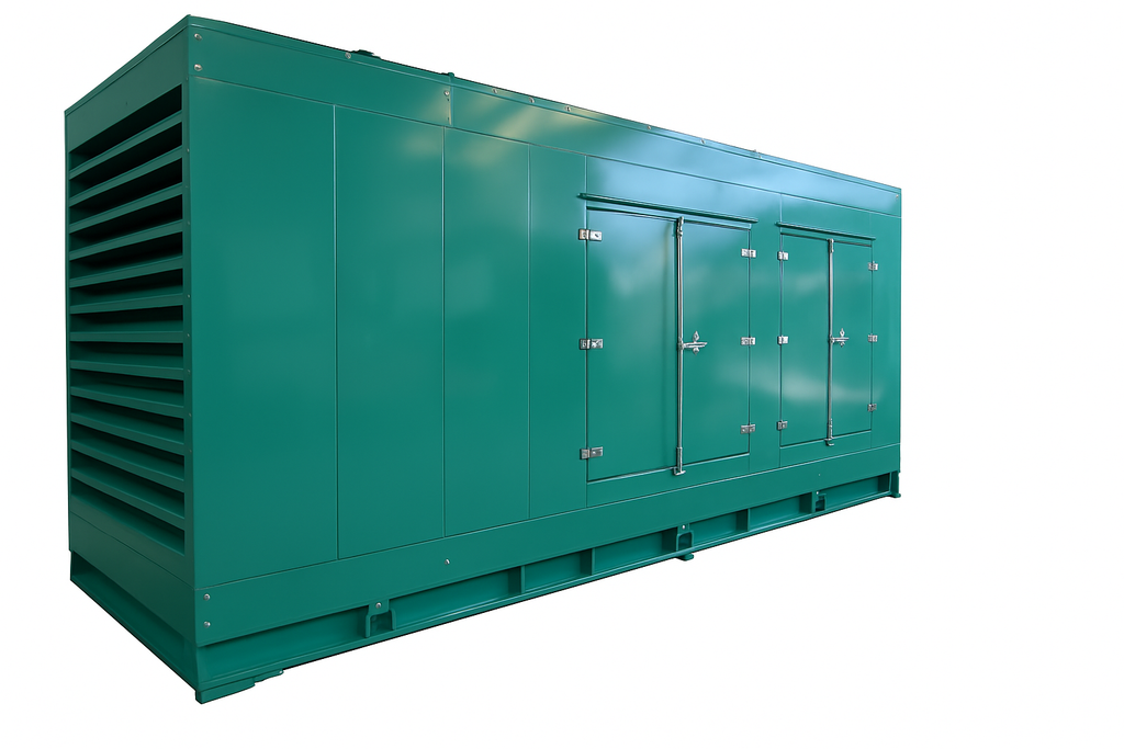 Generador Cummins 1000kw C1000D6B Diésel Trifásico vista 2