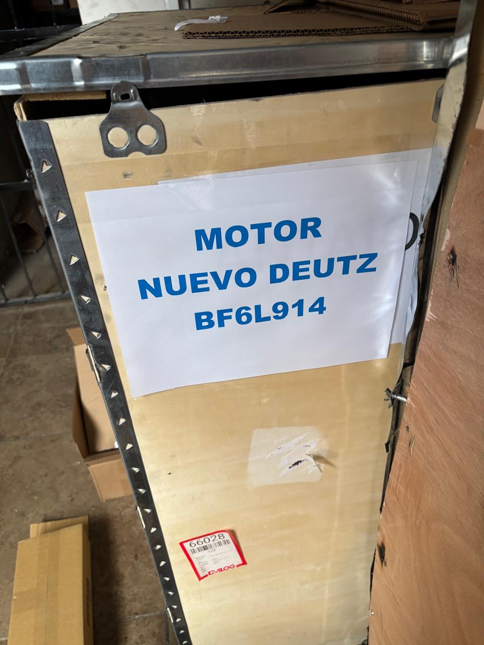 Motor Deutz BF6L914 Nuevo en Empaque Original