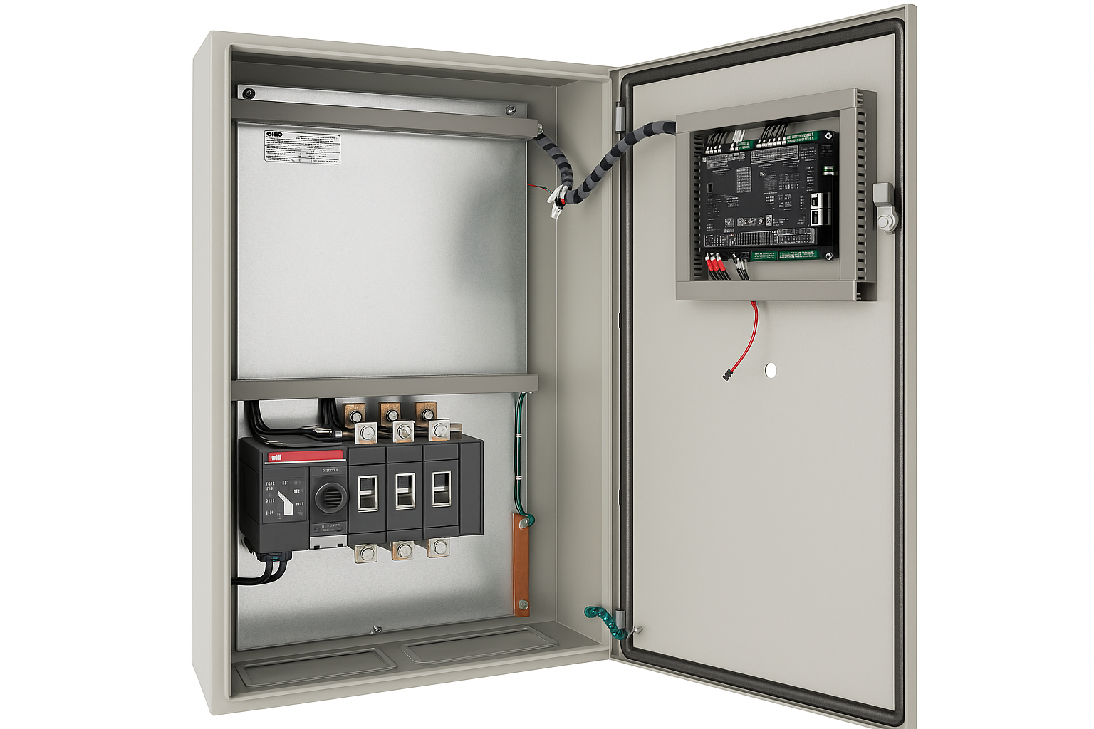 Tablero Transferencia C3OTM400 400A ABB vista 2
