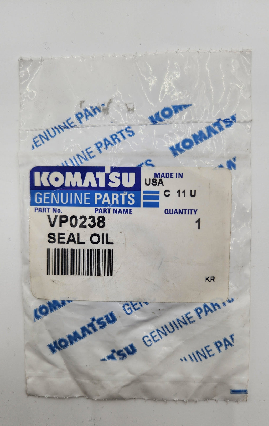 Retén Komatsu VP0238 vista 2