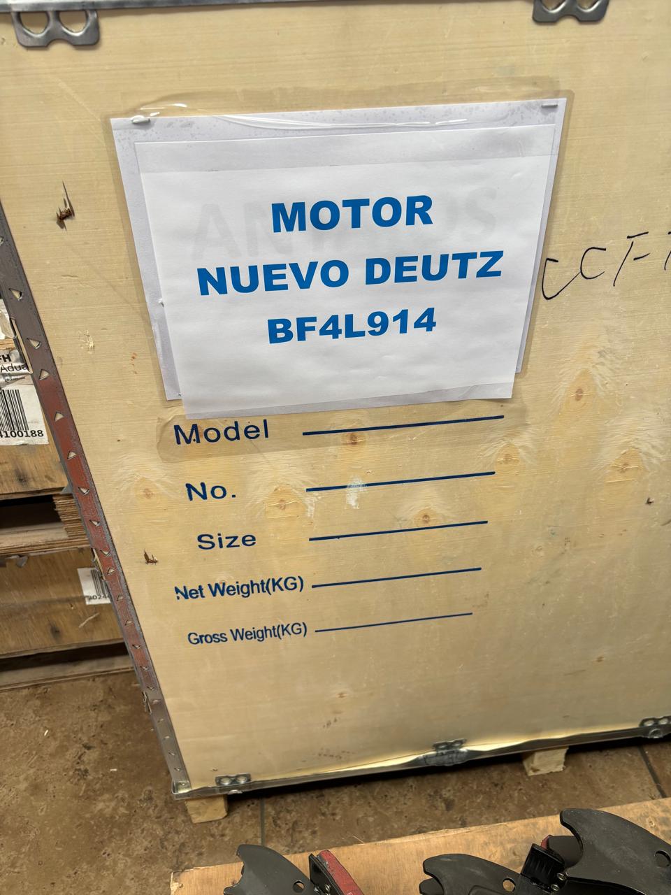 Motor Diésel Deutz BF4L914 Nuevo en Empaque Original